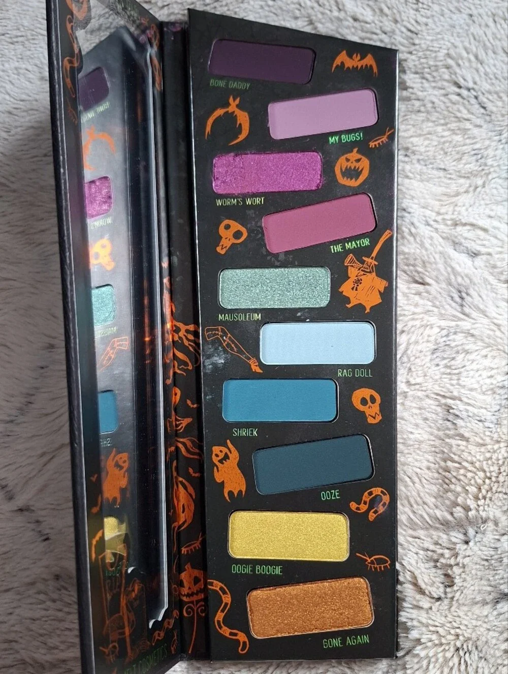 Halloween Town Eyeshadow Palette - Melt Cosmetics Nightmare Before Christmas